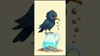 The Crow and the Pitcher #bedtimetraditions #kids #fairytales