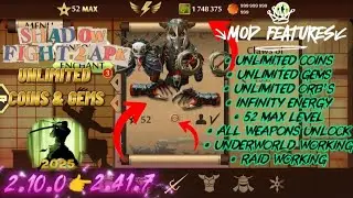 Hack Shadow fight 2 Apk|| Shadow Fight 2 VIP Mod Apk ||Unlimited gems ||Max Level 52 