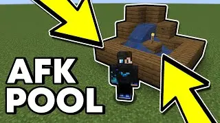 How To Make An AFK Pool In Minecraft (Working 1.15.2)