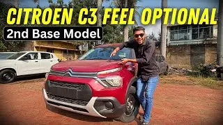 Citroen C3 Feel Optional 2nd Base Model😍₹6.65 lakh | Features के साथ Suv का मजा Under 9 lakh