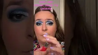 Haus labs atomic shake lip lacquer - red coral shine