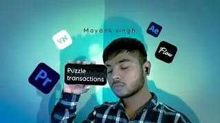Puzzle Transactions 🎥 X Hindi Text l Mix tutorial Mixture Part :- 1 l Easy and Fast 🫣