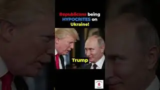 Republicans being HYPOCRITES on UKRAINE!