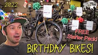 Bikes for BIRTHDAYS! | Happy Birthday- The Bike And Trike 2022 🥳🎁