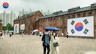 폭우 내리는 서대문 형무소, 815광복절, 2022서대문독립페스타, 유관순열사, 서대문 독립 공원에서 독립문 영천시장까지 걷기, 서울 트래블 워커.