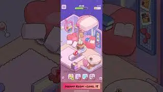 Dreamy Room level 15 solution walkthrough #gameplay #cozyambience #romanticnight #rabbits #cutegame