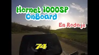 Hornet 1000 SP - On Board durante el rodaje