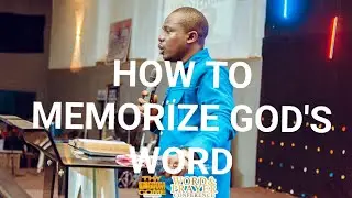 CLASS 10B HOW TO MEMORIZE GOD'S WORD. #memory #memorize #howto