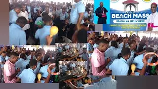 #ONA VIBE LA KWAYA YA VIJANA MISA VIWAWA YA BEACH MASS JIMBO LA BAGAMOYO NA JIMBO KUU LA  DSM.