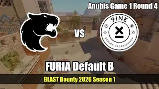 FURIA Default B - Anubis G1R4 | FURIA | BLAST Bounty 2026 Season 1 #cs2 #counterstrike2
