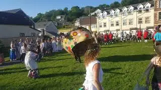 Dance and death on Adams Hay, Combe Martin Hobby Horse and the Earl Of Rone, 2018