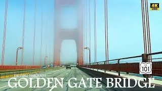 Driving through Golden Gate Bridge | San Francisco, California (USA) | 4K UHD | Dream Come True |