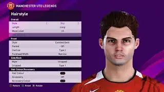 PES 2020 CRISTIANO RONALDO YOUNGER FACE BUILD.