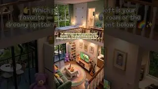 🌈 Cozy Colorful Loft Tour | Aesthetic Small Apartment with Playful Vibes 🏡✨ #cozyhome #예쁜인테리어