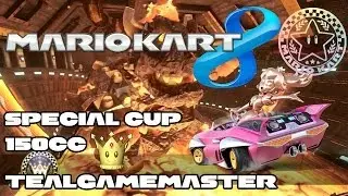 Mario Kart 8 - Part 4: 150cc Special Cup! (Playing As Pink Gold Peach)