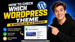 How to check which wordpress theme is installed in a website