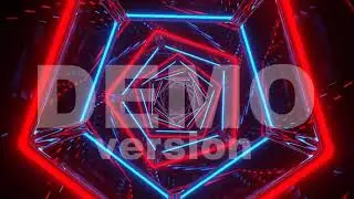 Happy New Year 2026 | Neon Tunnel Club Visuals | Video Loop (Full HD)