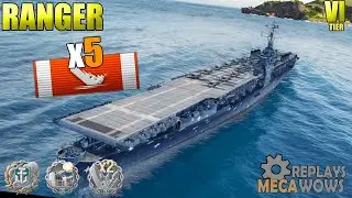 Ranger 5 Kills & 61k Damage | World of Warships Gameplay 4k