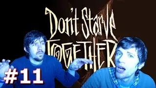 Left Alone in the Scary Forest - Dont Starve Together Gameplay Walkthrough Part 11