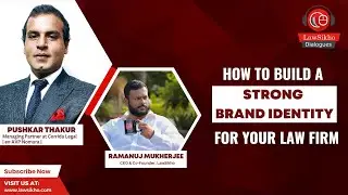 Successful law firm founder explains the power of branding- Pushkar Thakur, ,Corrida Legal