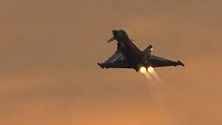 Bournemouth Sunset Airshow 2023 - afterburners and fireworks