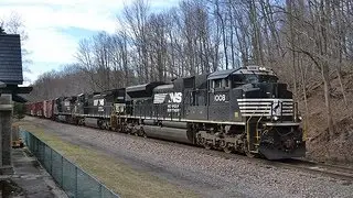NS 1008 EMD SD70ACe leading NS930(30T) on 4-15-15