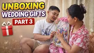 Our Wedding Gifts 🎁 Unboxing Part 3 #wedding #unboxing 