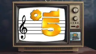 BUMPER CANALE 5 con PENTAGRAMMA (Fine Anni '80) | Jingle Storico Mediaset | TV Vintage