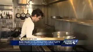 Pittsburgh's Bar Marco eliminates tipping
