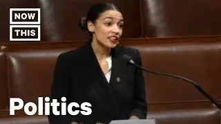 Alexandria Ocasio Cortez Slams Trump and the Shutdown in First House Floor Speech | NowThis