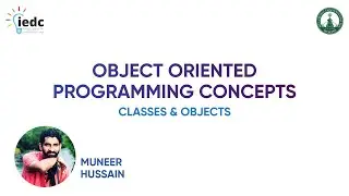 Classes and Objects - Object Oriented Programming concepts