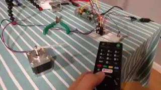 Stepper motor + StepStick + Infrared