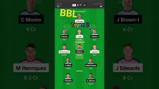SIX vs HEA Dream11 Team Prediction|  Brisbane Heat Vs Sydney Sixers Dream11 Team Prediction🔥 | BBL