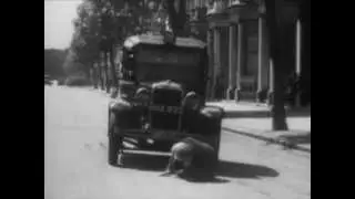 Pedestrian Crossing Safety - 1948 - CharlieDeanArchives / Archival Footage