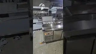 Pizza Prep Table with Under-Counter Chiller | Perfect Setup for Pizzerias #chiller #pizza #make