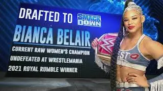 Bianca Belair Gets Drafted to SmackDown on WWE Draft (Apr. 28, 2023)