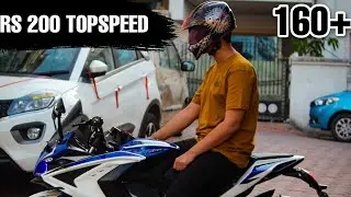 Rs200 Topspeed after K&N Filter |RS 200 BS6 | Rs 200 maeilage | #rs200bs6 #rs200topspeed