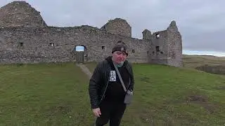 Exploring Ruthven Barracks, Scotland.