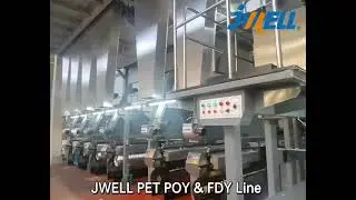 JWELL Machinery Polyester POY FDY Spinning Machine Line (Video)  infssx@jwell.cn