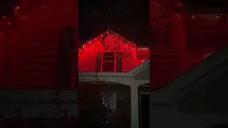 AI Generated Christmas Light Display #ad #ai #christmaslights  #smarthome