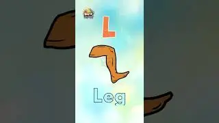 ABC Adventure: L is for Lion, Lamb, Leg- #shorts #viral #video - RayItForLittleLearners