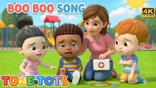 The Boo Boo Song 🤕 Mama&rsquo;s Magic Kiss | 4K Nursery Rhymes for Kids