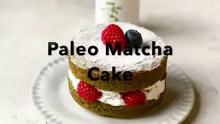 Paleo Matcha Cake - Chef Vanessa Musi