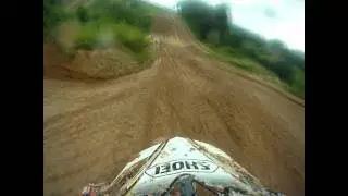 Honda crf250R Crash