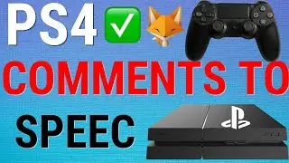 PS4: Enable Comments To Speech in Live Streams