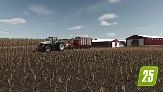 🔴 Farming Simulator 25 | Continuing Silage Harvest