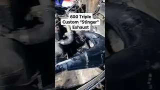 This Snowmobile is CRAZY Loud - Polaris 600 Triple 