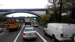 New York City GW bridge trucking