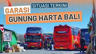 Situasi Terkini Garasi Bus Gunung Harta Cokro Denpasar Bali, Hari Minggu Penumpang Rame