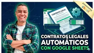 Hack 1001. Llenado autom&aacute;tico de contratos legales con #googlesheets, #googledoc  y  #appscript